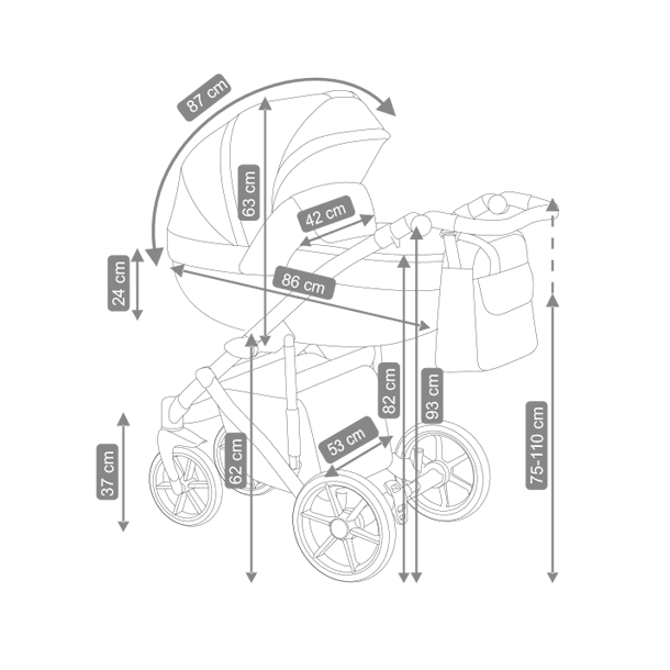 Kombivogn - 3i1 - Maggio