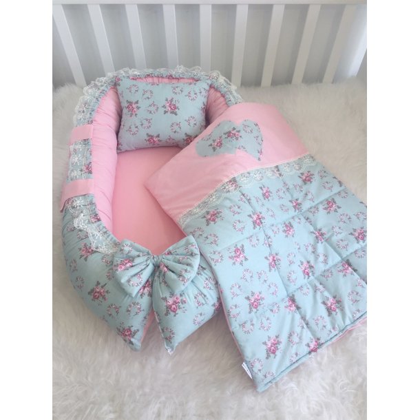 Babynest - Lyser�d &amp; blomster