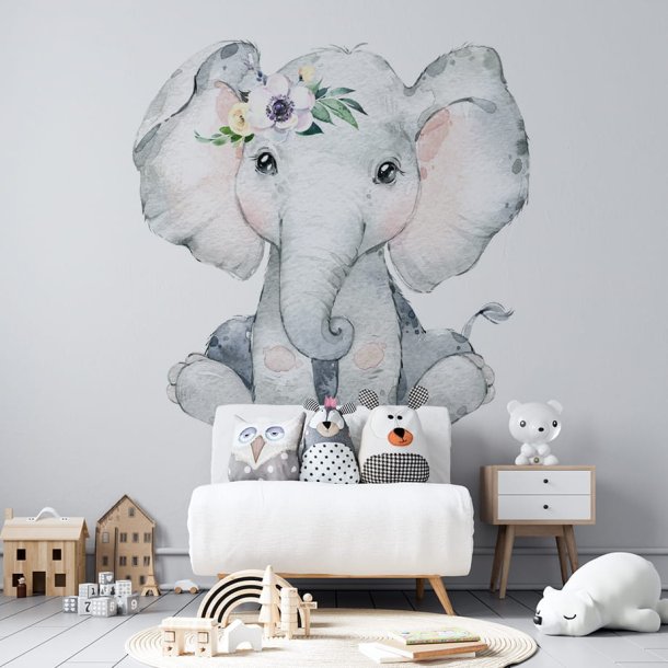 Wallsticker - Wild Africa 2 - Elefant