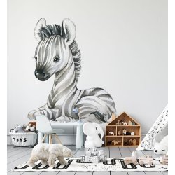 Wallsticker - Wild Africa - Zebra 2