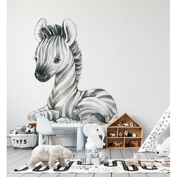 Wallsticker - Wild Africa - Zebra 2