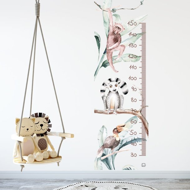 Wallsticker - Jungle og venner - Hjdemler