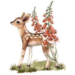 Wallsticker - Skovmde