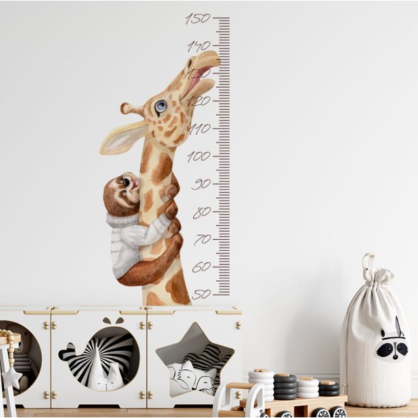 Wallsticker - Giraffen - Hjdemler