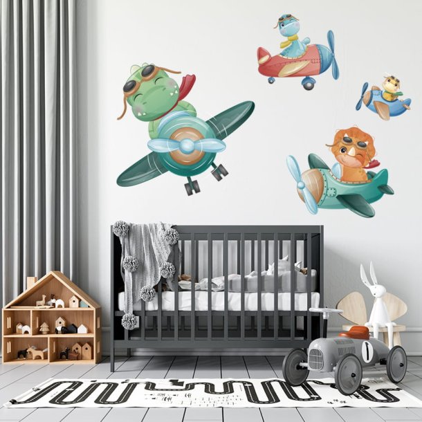 Wallstickers - Dino friends