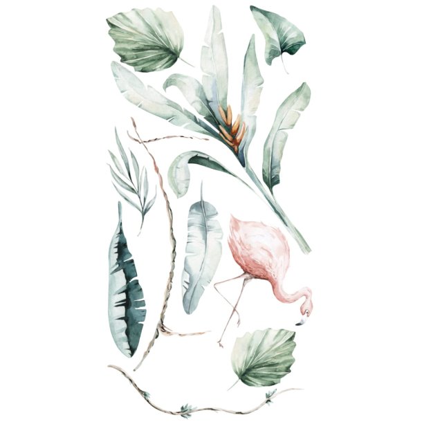 Wallsticker - Jungle &amp; XXL venner