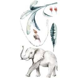 Wallsticker - Jungle &amp; XXL venner