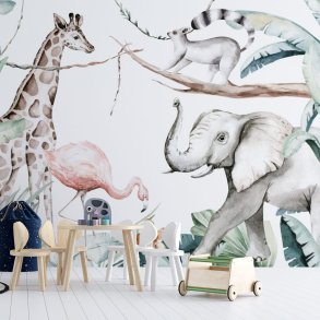 Wallsticker - Jungle & XXL venner