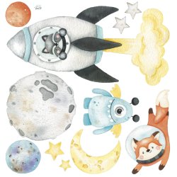 Wallsticker - Space Adventure4