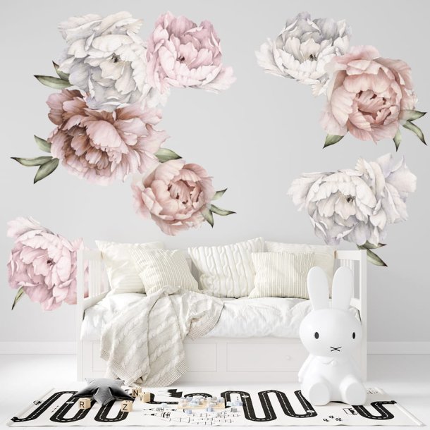Wallsticker - Pre Peonies