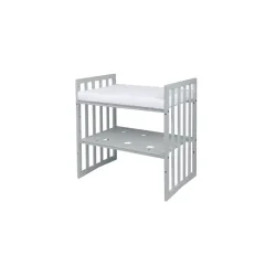 7i1 babyseng - Oval - Med madras - Lysegr