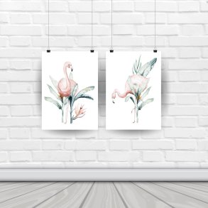 Plakater - Flamigo - 2 stk