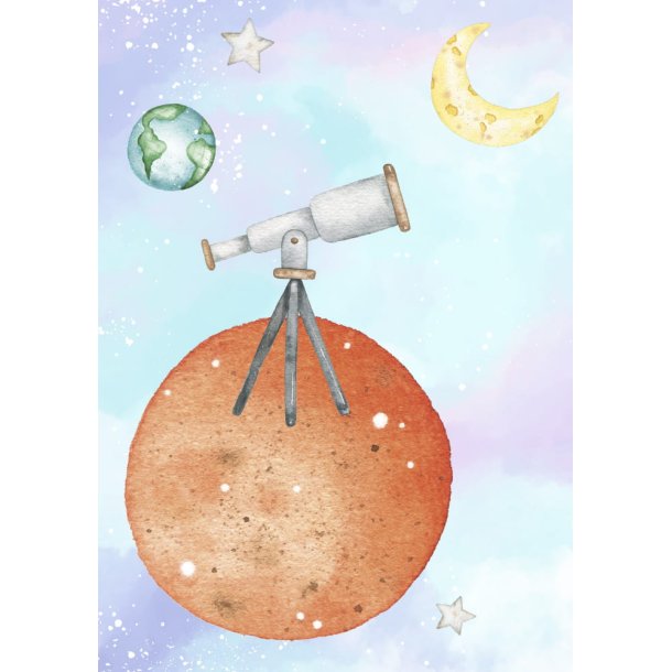 Plakater - Space Adventure - 3stk