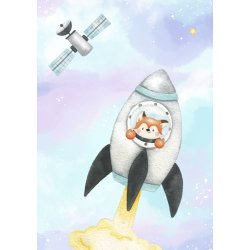 Plakater - Space Adventure - 3stk