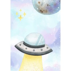 Plakater - Space Adventure 5 - 3 stk