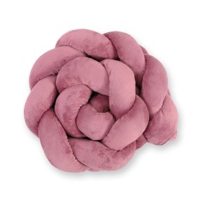 Flettet sengerand - Bordeaux - Minky