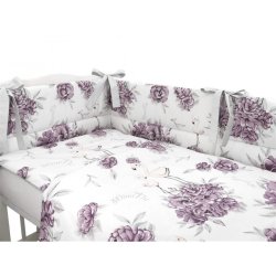 Blomme poner sengetj - Junior