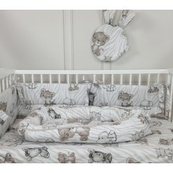 Safari beige sengetj - Junior