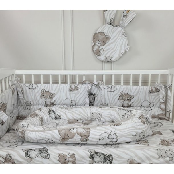 Safari beige sengetj - Junior