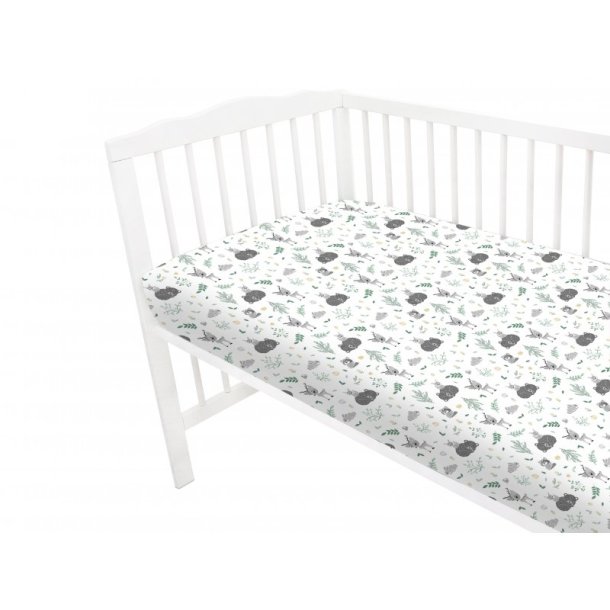 Bomuldslagen med elastik - Skovvennter - Mint