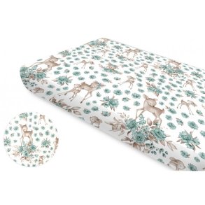 Bomuldslagen med elastik - Sweet Deer mynte