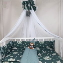 Bomuldslagen med elastik - Tropisk m�rk