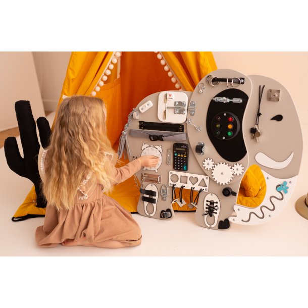 Aktivitetstavle - Elefant