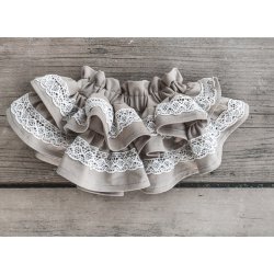 Blonde nederdel - Beige