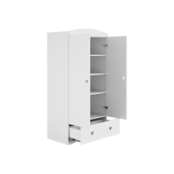 Kldeskab - Julia - Hvid