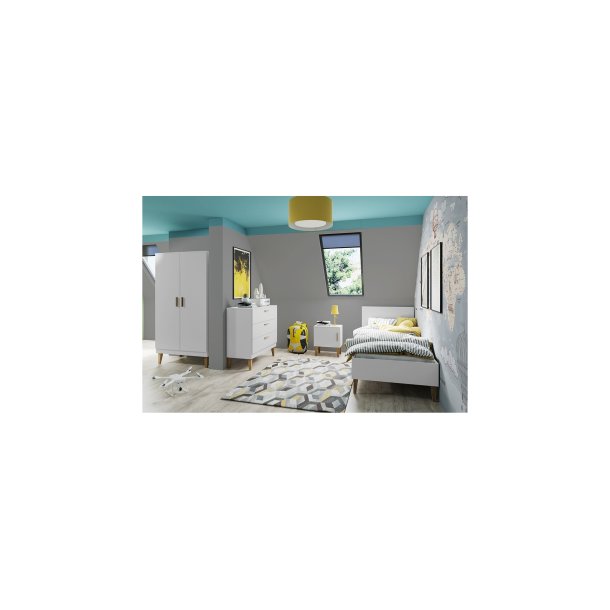 Kldeskab - Kubi - Hvid