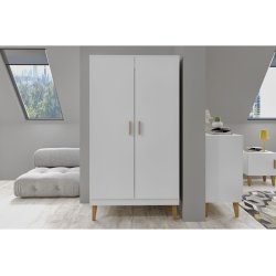 Kldeskab - Kubi - Hvid