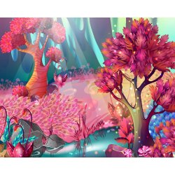 Tapet - Fortryllet skov