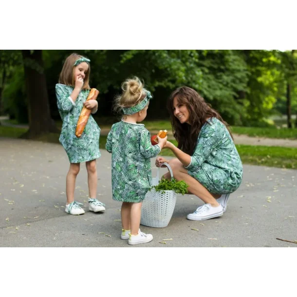 Oversized tunika s�t - Mor og datter