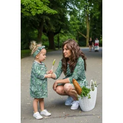 Oversized tunika s�t - Mor og datter