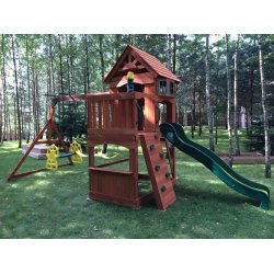 Legetrn- Pinochio med gynger, armgang, rutsjebane og meget mere