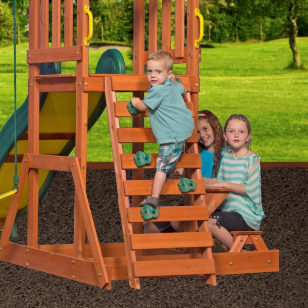 Leget�rn - TeddyBear med gynger, rutsjebane, klatrev�g og meget mere